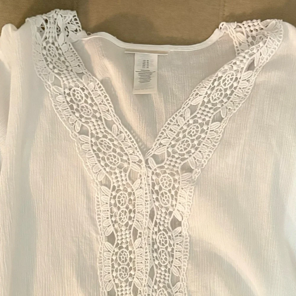 LA BIANCA Bath suit Coverup. Sundress/Bathing Suit cover. Size Medium. A Steal! - Picture 4 of 11